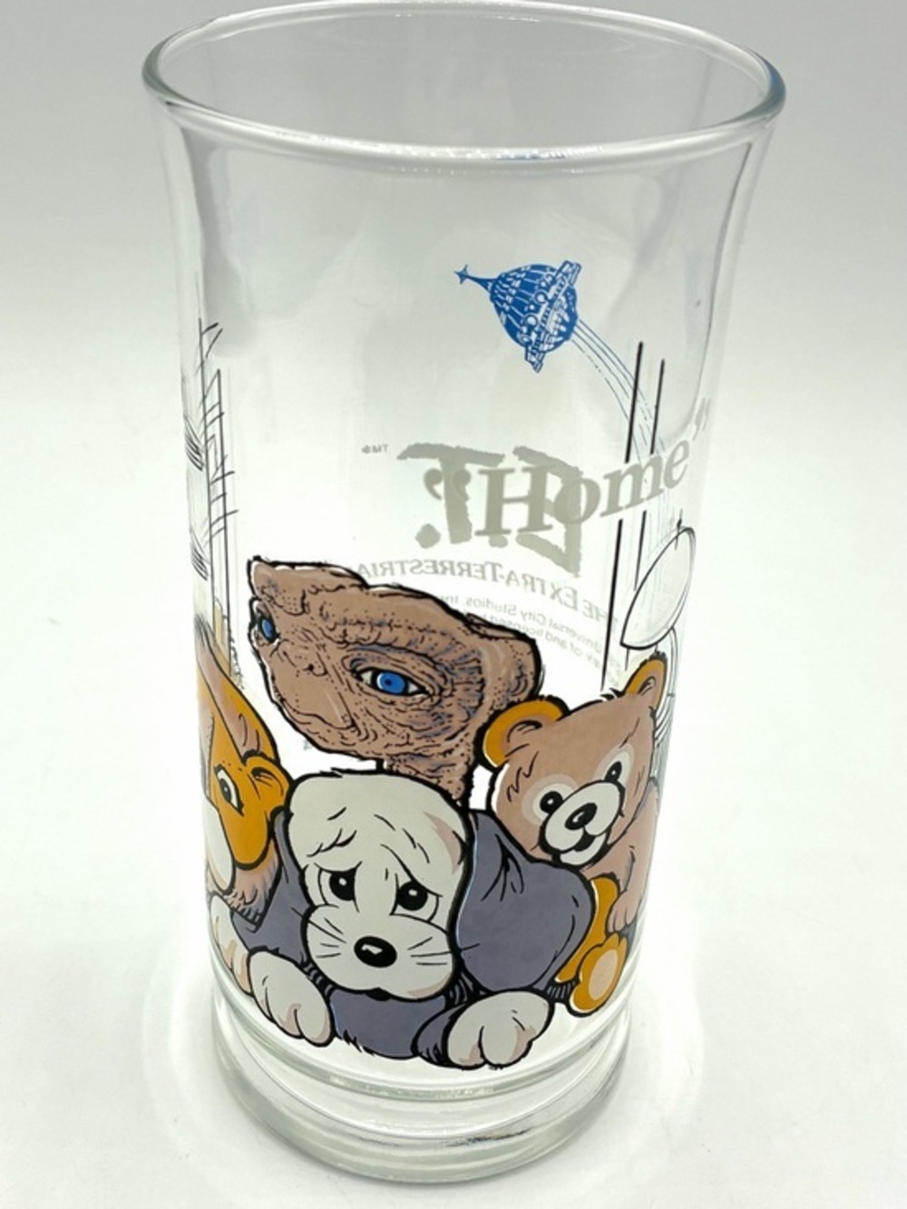 Vintage 1982 E.T. Pizza Hut Glass Tumbler Limited Edition Collectible